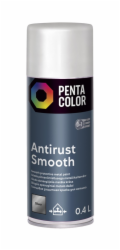 Aerosolová barva Pentacolor Smooth Effect, stříbrná, 0,4l