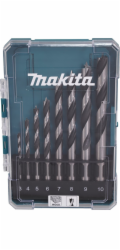 Sada vrtáků do dřeva Makita, 3-10mm, 8ks