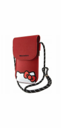 Hello Kitty Leather Hiding Kitty Phone Bag Red Dosáhněte mimořádné rovnováhy mezi stylem a praktičností přijetím jedinečného designu kabelky Leather Hiding Kitty Cord.