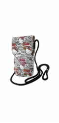 Hello Kitty Leather Tags Graffiti Phone Bag Beige Objevte mimořádnou rovnováhu mezi módou a praktičností s kabelkou Hello Kitty Leather Tags Graffiti Cord. Užijte si netradiční styl, díky kterému bud