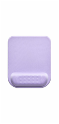 Powerton Opěrka myši a zápěstí, Powerton Ergoline Pastel Edition, ergonomická, fialová, pěna, Powerton