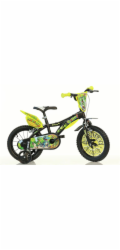 Dětské kolo Dino Bikes 616L-DS, černá/zelená, 16"