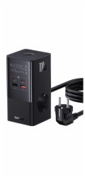 Nabíjecí stanice Baseus PowerCombo Tower 100W EU černá