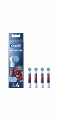 Oral-B EB 10-4 Kids Spiderman Náhradní hlavice, 4 ks