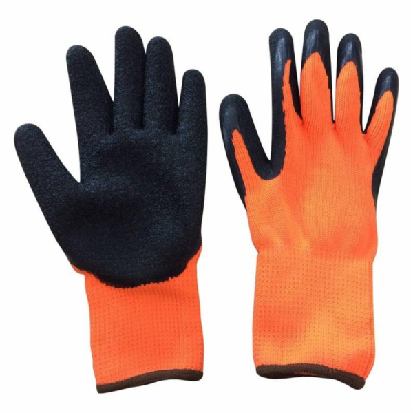 Rukavice potažené latexem, velikost XL