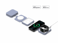 ER POWER skládací cestovní nabíječka 2v1 - černá