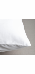 POVLAK POLŠTÁŘE SATÉN 70X70 CM BÍLÁ