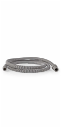 NEDIS vypouštěcí hadice pro sušičky/ 8 mm / 10 mm/ kondenzační sušička/ guma / plast/ šedá/ 1,5 m