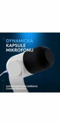 Logitech G Yeti GX - Mikrofon - USB - bílá