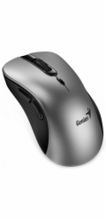 GENIUS Ergo 8100S AI Silver Grey/ 1600 dpi/ bezdrátová/ Copilot/ 6tlačítek/ tichá/ střibrnošedá