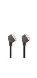 NEDIS kabel SCART/ SCART zástrčka - SCART zástrčka/ černý/ bulk/ 1,5m