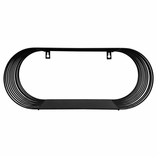 Police Domoletti, černá, 43 x 10 cm x 18 cm