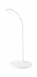 NEDIS LED lampička/ Qi nabíjení/ 15 W/ 100-240V/ přirozená, studená, teplá bílá/ stmívatelná/ 350lm/ 2700 - 6500K/ bílá