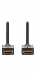 NEDIS High Speed HDMI 2.0 kabel s ethernetem/ 4K@60Hz/ zlacené konektory HDMI-HDMI/ černý/ bulk/ 3m