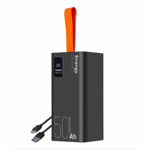 OBAL:ME EnergyPulse Powerbanka 50000mAh 22.5W Black