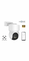 iGET HOME Camera CS8 White - WiFi 2K IP kamera otočná, noční vidění, audio, IP65, auto tracking