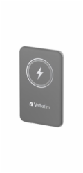 VERBATIM Powerbanka Charge  n  Go, Magnetická, 5000 mAh, USB-C, Šedá