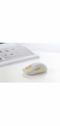 Xiaomi Wireless Mouse 3/Kancelářská/Optická/1 200 DPI/USB+BT/Bílá