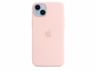 iPhone 14+ Silicone Case with MS - Chalk Pink