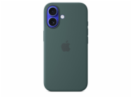 iPhone 16 Silicone Case with MS - Lake Green