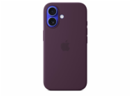 iPhone 16 Silicone Case with MS - Plum