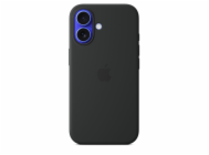 iPhone 16 Silicone Case with MS - Black