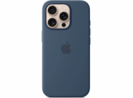 iPhone 16 Pro Silicone Case with MS - Denim