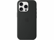 iPhone 16 Pro Silicone Case with MS - Black