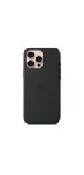 iPhone 16 Pro Max Silicone Case with MS - Black