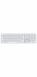 Apple Magic Keyboard Numeric Touch ID/Bezdrátová Bluetooth/IE layout/Bílá