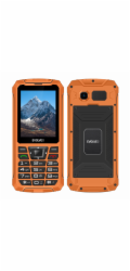 EVOLVEO StrongPhone Z6, vodotěsný odolný Dual SIM telefon, oranžová