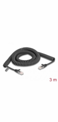 DeLOCK spirálový kabel Zástrčka RJ-45 > Zástrčka RJ-45 Cat.5e