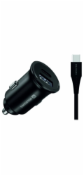 Swissten cl pro samsung super fast charging 35w + kabel usb-c/usb-c 1,2 m black