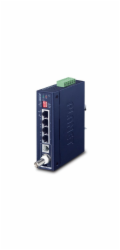 Planet IVC-234GT, VDSL2 průmyslový ethernet konvertor, 4x 1000Base-T, profil 17a/30a, G.993.5 G.Vectoring, G.INP