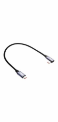 Akyga Angle Kabel USB-C / USB-C 30cm AK-USB-53 60W Mesh