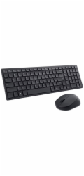 DELL KM555/ Maďarská/ bezdrátová tichá klávesnice + myš/ USB/ černá