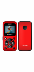 EVOLVEO Mobilní telefon pro seniory EasyPhone ID, červená