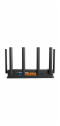 WiFi router TP-Link Archer BE400 BE6500, WiFi 7, 1x 2,5GWAN, 1x 235GLan, 3x 2,5GLan, USB, 2,4/5GHz, EasyMesh, HomeShield