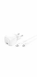 Belkin 30W PD 3.1 USB-C Wall Charger + USB-C/Lightning kábel 1m - White