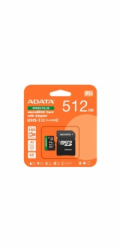Adata microSD karta Speed Plus 512GB UHS1 U3 V30 A2 180/160 MB/s