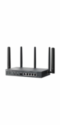 TP-Link ER706WP-4G OMADA VPN 4G+Cat6 router (AX3000,1xSFP WAN/LAN,1xGbEWAN,4xGbELAN/WAN,4xPoE+,45W,2xnanoSIM)