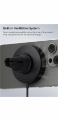 Bezdrátový držák vzduchového ventilu iOttie Velox MagSafe Qi2
