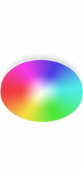 iGET HOME LS1 - Wi-Fi LED světlo 15W RGB, CCT, 22cm, stmívatelné, samostatné, IP54