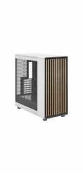 Fractal Design North XL RC Chalk White TG Clear (weiß/holz, Tempered Glass-Version)