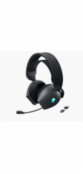 DELL bezdrátová náhlavní souprava  AW725H/ Wireless gaming Tri - mode Headset/ sluchátka + mikrofon/ černá