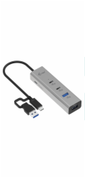 i-tec Universal Charging Metal HUB 2x USB-C + 2x USB-A Port, PD 85W