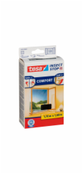 Tesa Insect Stop for Windows Hook&Loop 1,7x1,8m Black 55914