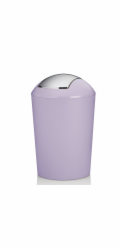 Odpadkový koš Marta plast, fialová 21x15 cm KL-24548