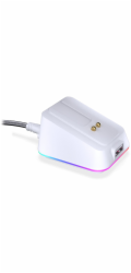 Endorfy dokovací stanice pro LIV a LIV Plus / USB port / RGB podsvícení / bílá