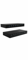 i-tec USB-C KVM Docking station for 3 Hosts, Dual Display, 2x Power Delivery (1x 92W/2x 65W)